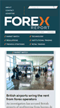 Mobile Screenshot of forexreport.com